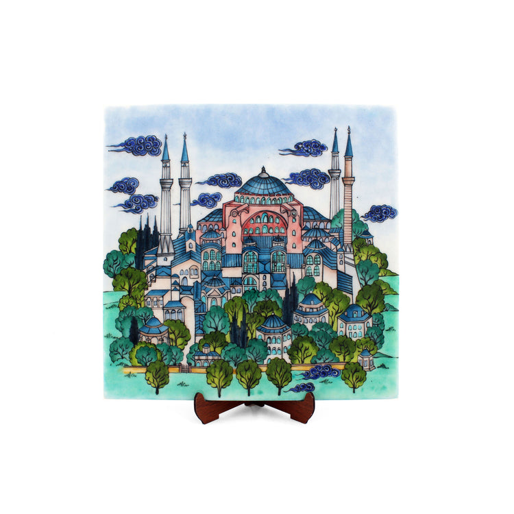 Ayasofya Tasarım İznik Çini Karo