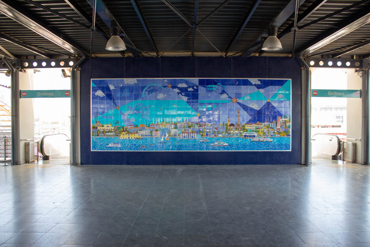 Halkapinar Metro Station Izmir
