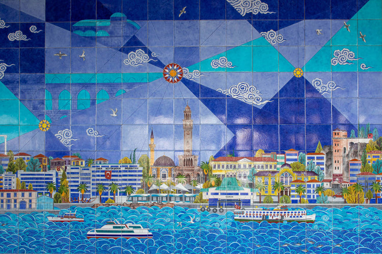Halkapinar Metro Station Izmir
