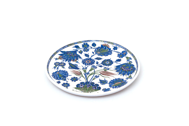 Louvre Museum Damascus Patterned Iznik Tile Plate Replica