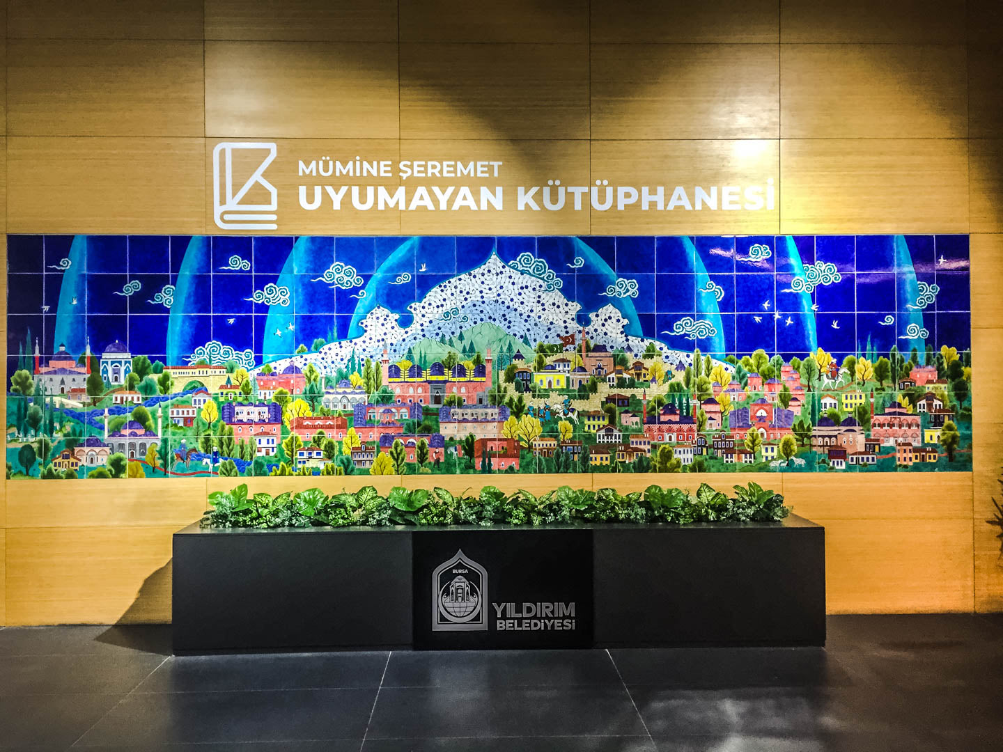 Mümine Şeremet Uyumayan Kütüphane