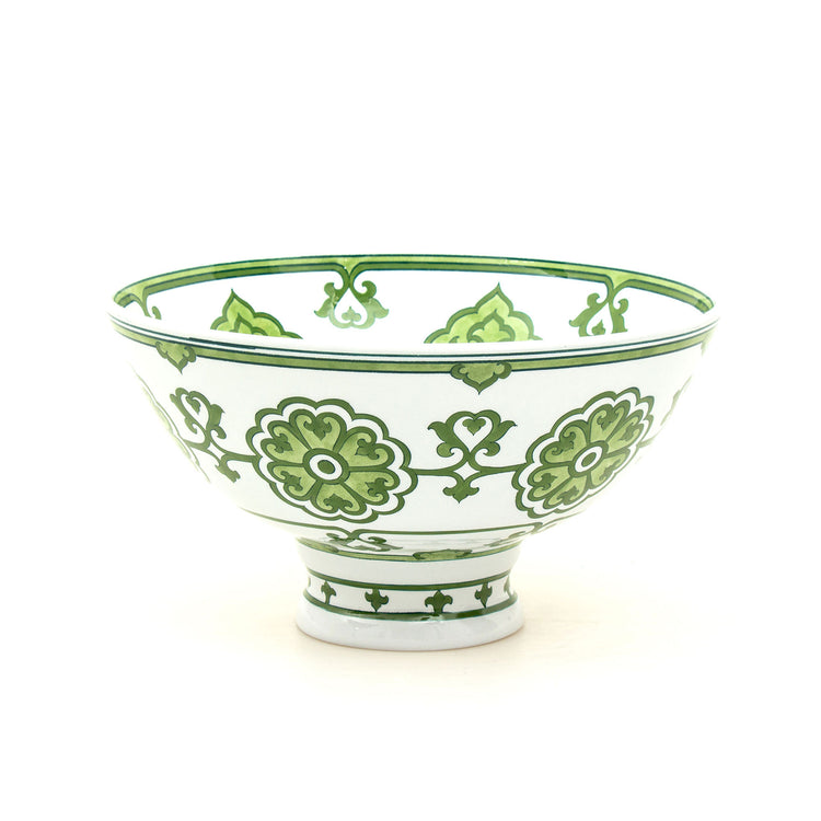 Muradiye Design Iznik Tile Footed Bowl