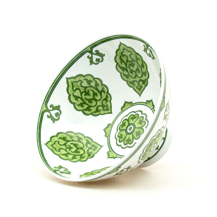 Muradiye Design Iznik Tile Footed Bowl