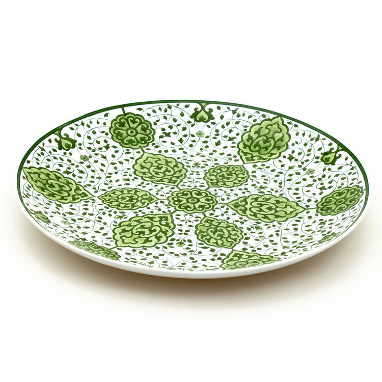 Muradiye Design Iznik Tile Large Flat Plate