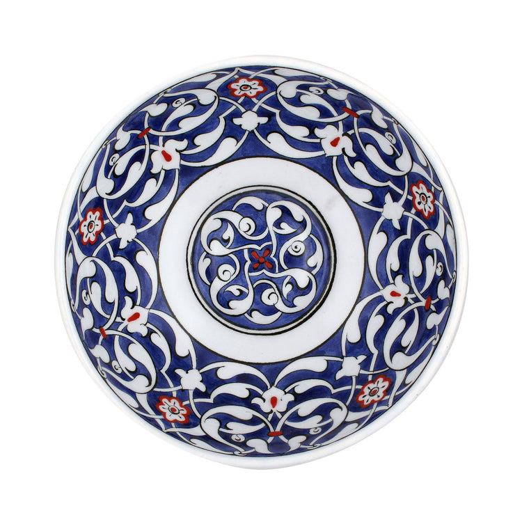 Rumi Patterned Iznik Tile Bowl No:2