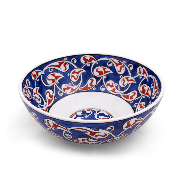 Rumi Patterned Iznik Tile Bowl No:4