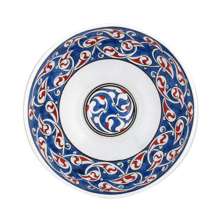 Rumi Patterned Iznik Tile Bowl No:4
