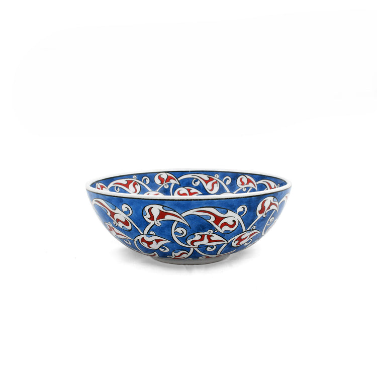 Rumi Patterned Iznik Tile Bowl No:4