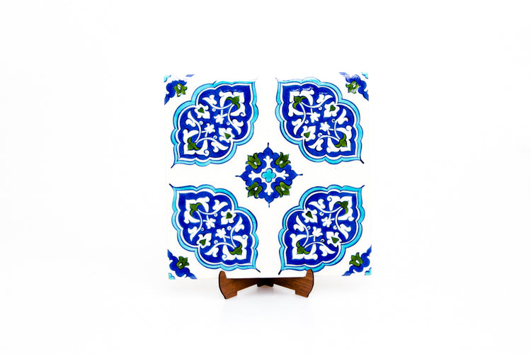 Yeni Cami Rumi Deseni İznik Çini Karo Replikası