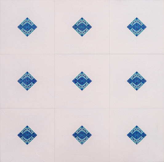 Retro Flooring x İznik Mavi Çini