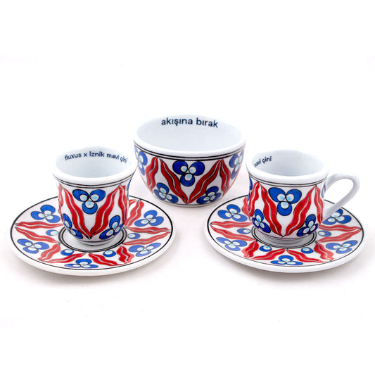 Fluxus Coffee x İznik Mavi Çini