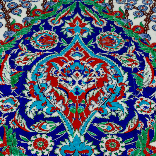 Golden Road Iznik Tile Panel Replica