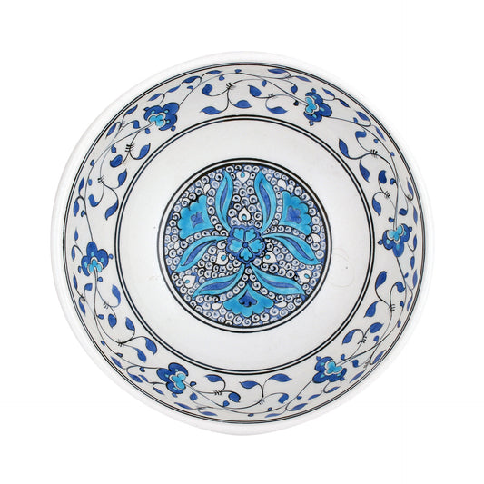 Baba Nakkaş Patterned İznik Tile Bowl No:1