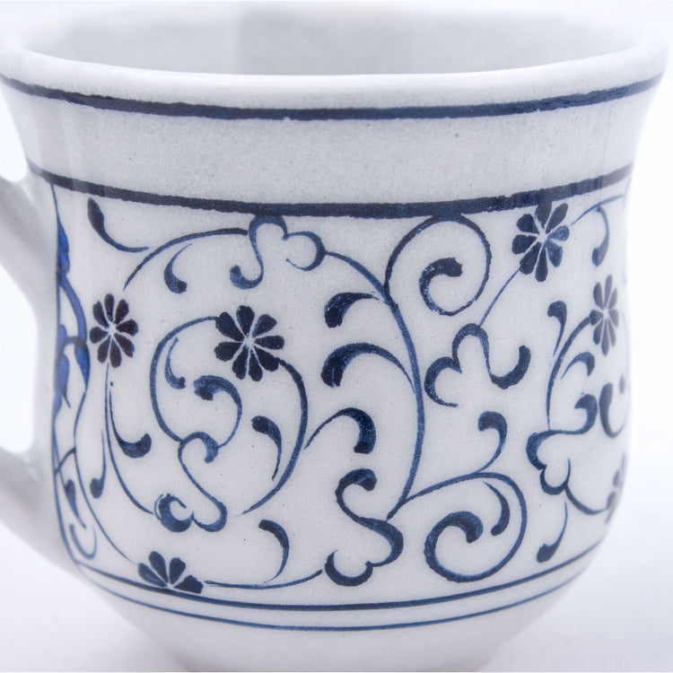 Haliç Desenli Türk Kahvesi Fincan Takımı