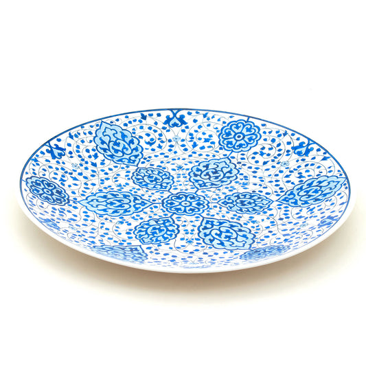 Muradiye Design Iznik Tile Large Flat Plate