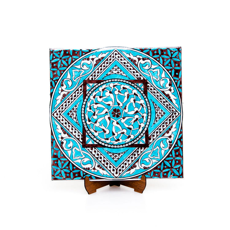 Seljuk Period Decorative Iznik Tile