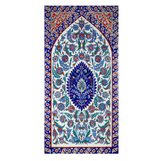 Selimiye Mosque Iznik Tile Panel Replica