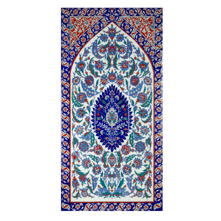 Selimiye Mosque Iznik Tile Panel Replica