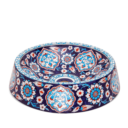 Şems Patterned İznik Tile Sink