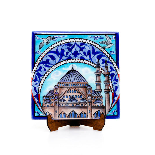 Süleymaniye Camii Desenli İznik Çini Karo