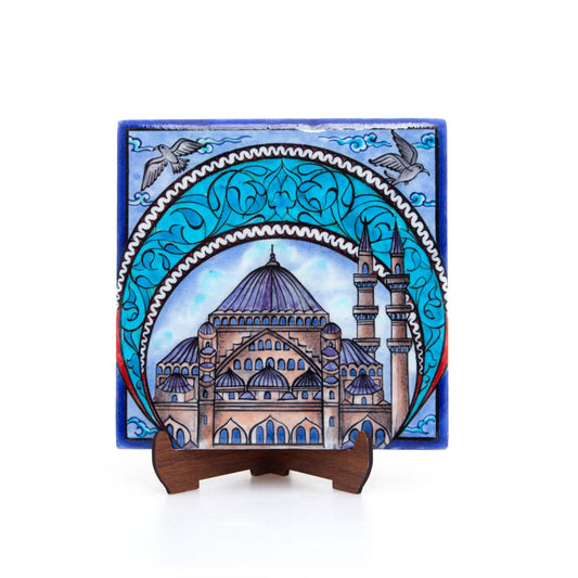 Süleymaniye Camii Desenli İznik Çini Karo