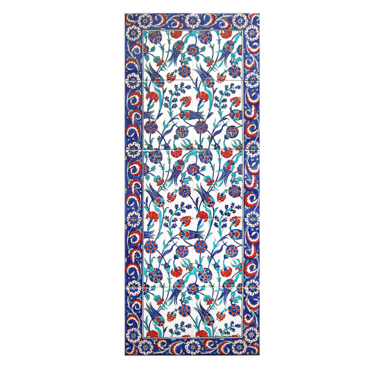 Topkapi Palace Iznik Tile Panel Replica No.1