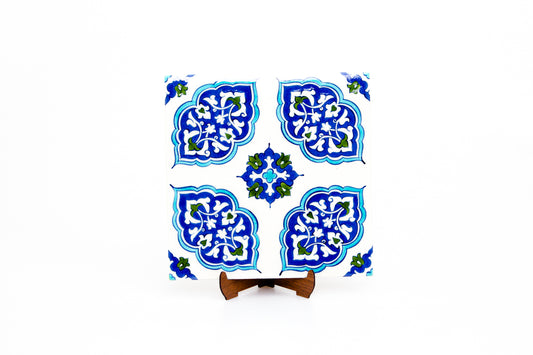 Yeni Cami Rumi Deseni İznik Çini Karo Replikası